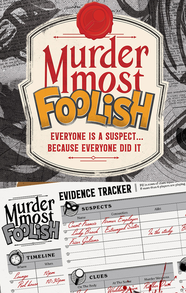 "Because Everyone Did It" Standard Oneshot, Murder Most Foolish system, led by Nona.