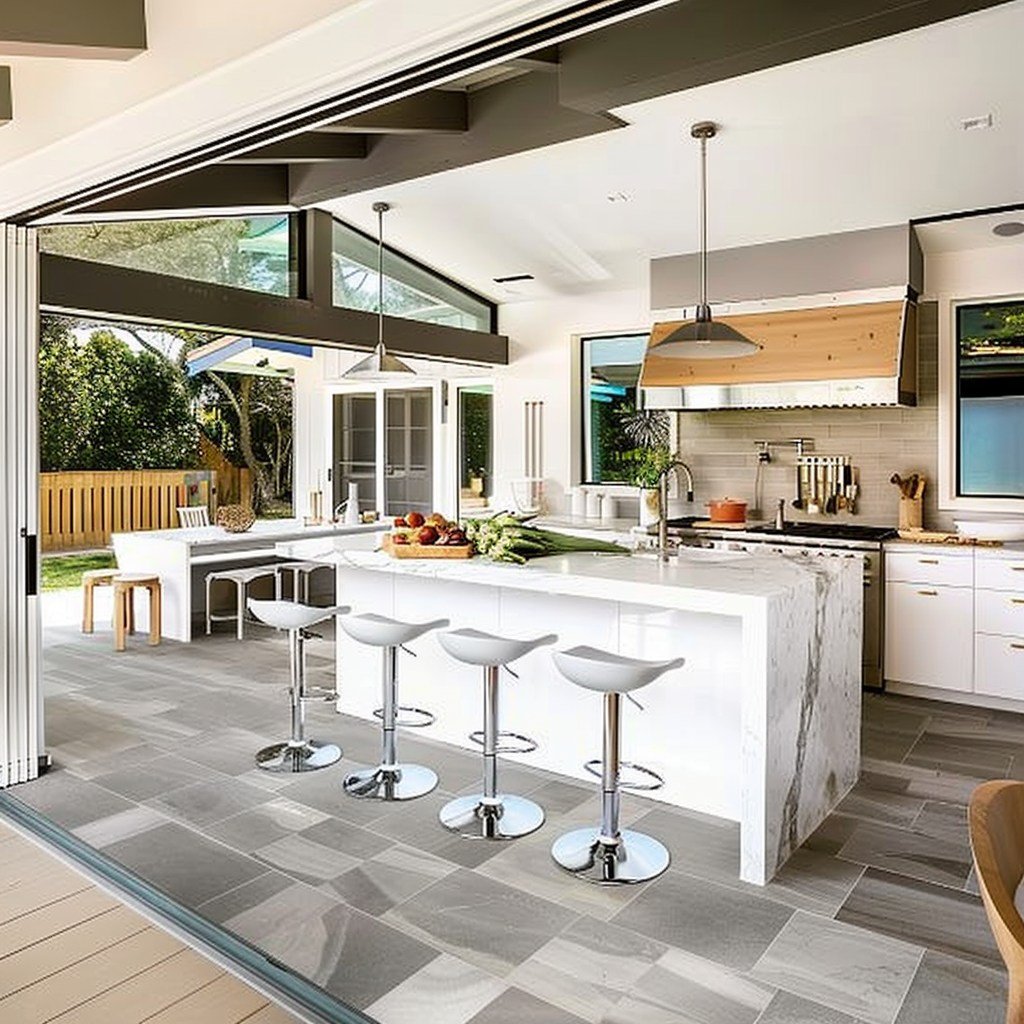 POV: You're hosting a dinner party for your friends and family with a view of the great outdoors right from your kitchen window.

With a little bit of creativity and these helpful ideas, you can design a kitchen with a view. Let's make your dream kit