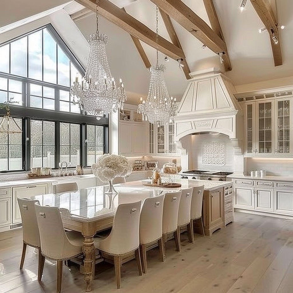 Raise your hand if you've ever dreamt of having a kitchen with enough space to host a small village for dinner 🙋&zwj;♀️🍴 

#WisconsinBuilder #JuneauCountyBuilder #WisconsinDellsBuilder #NeiraCustomHomes #SaukCountyBuilder #WisconsinDells #NewHomeCo