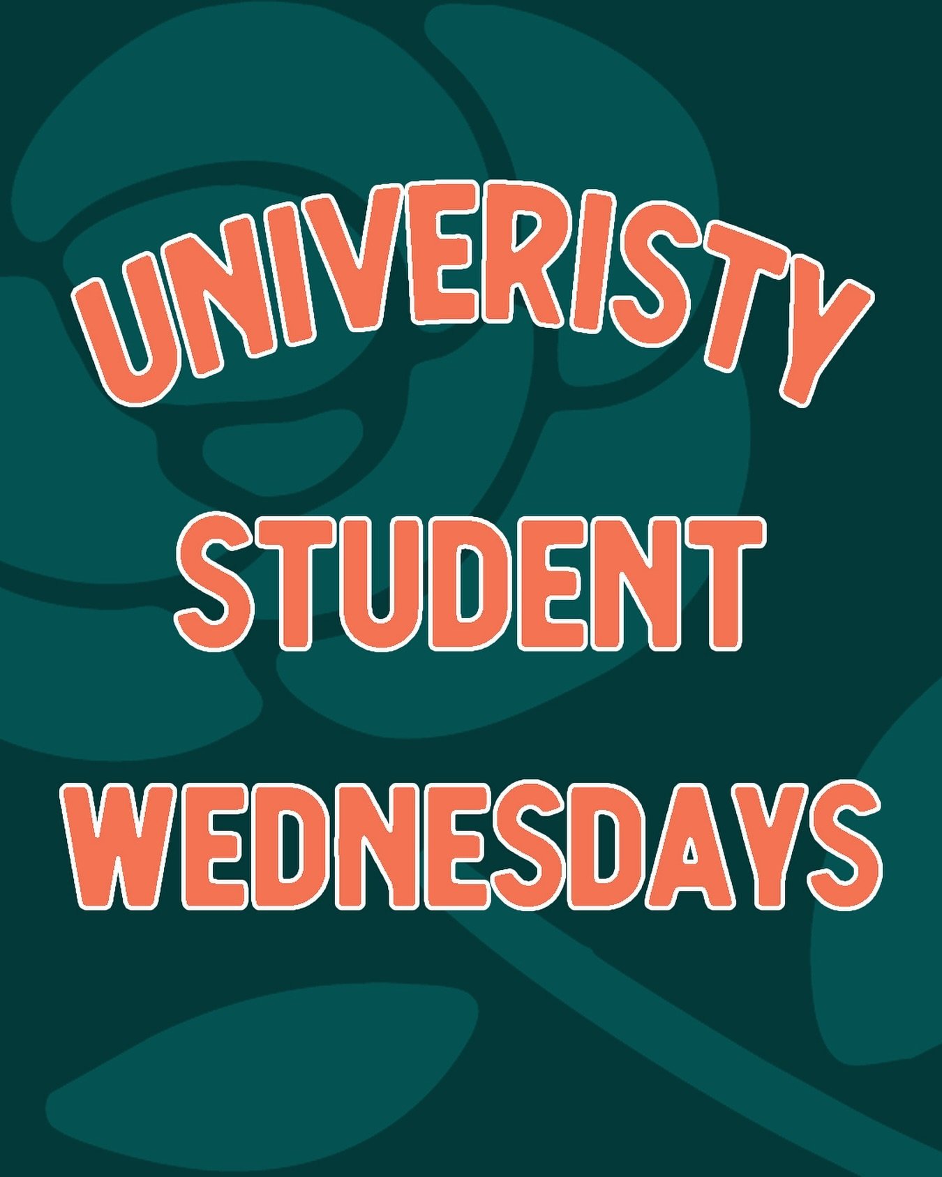 Hump days just got even better&hellip; 🐫👌

Flash your student ID for savings on services at Soulsbys on Wednesdays!

(Please note, our Wednesday special is not applicable for bookings with Kyle.)