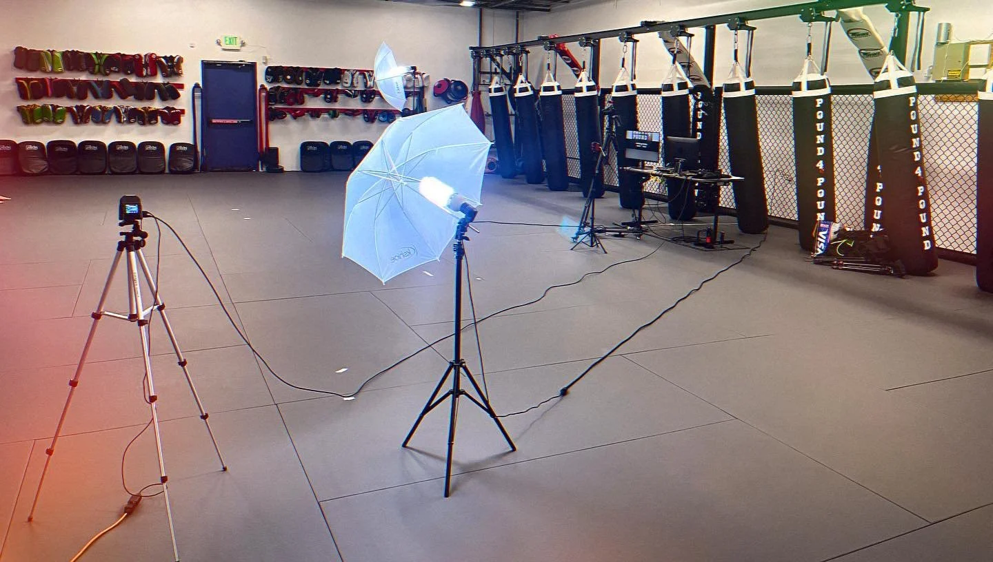 On location filming fighting lessons