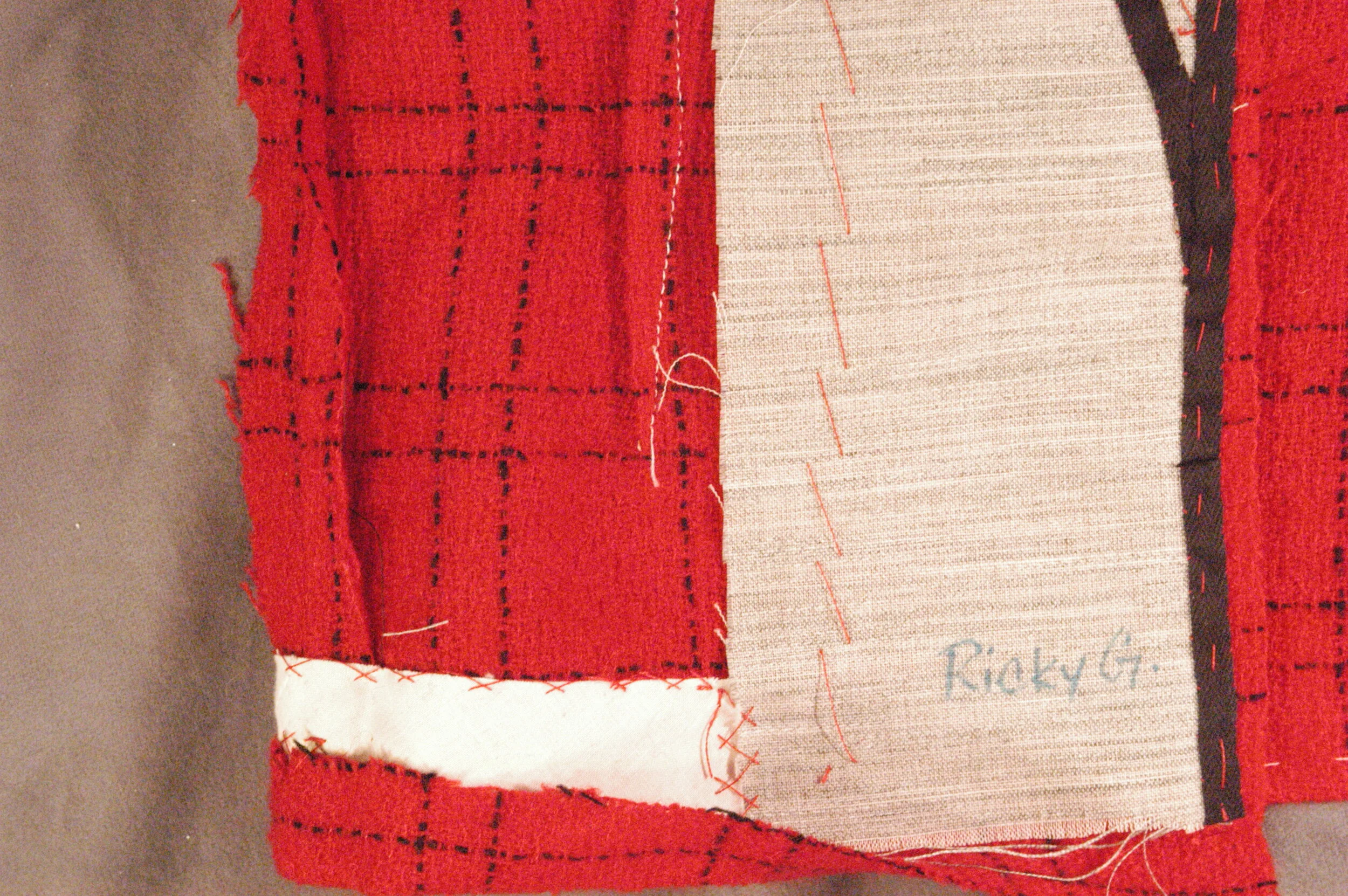 Tailored - Stitching Sample