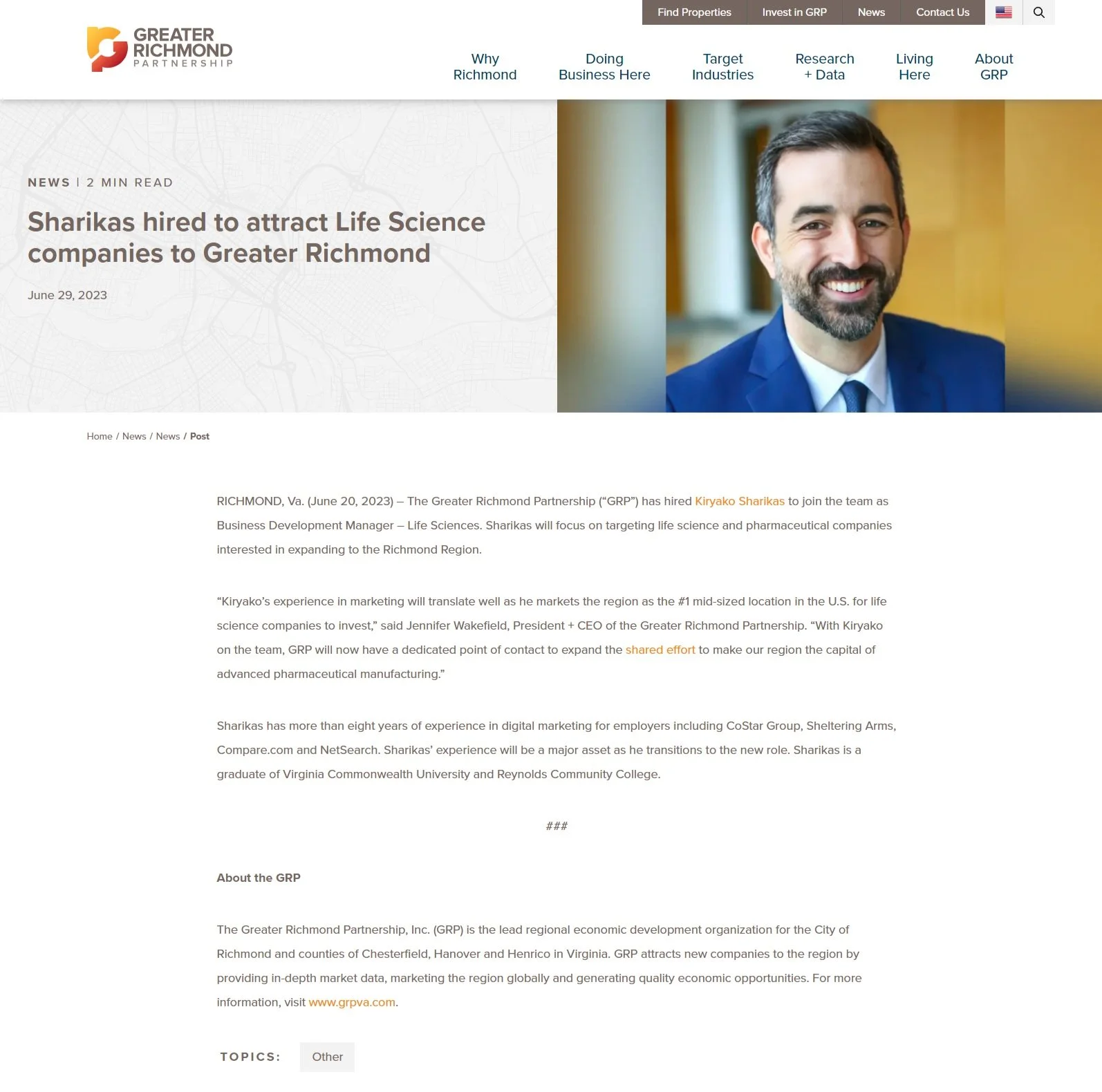 www.grpva.com_news_sharikas-hired-to-attract-life-science-companies-to-greater-richmond_.jpg