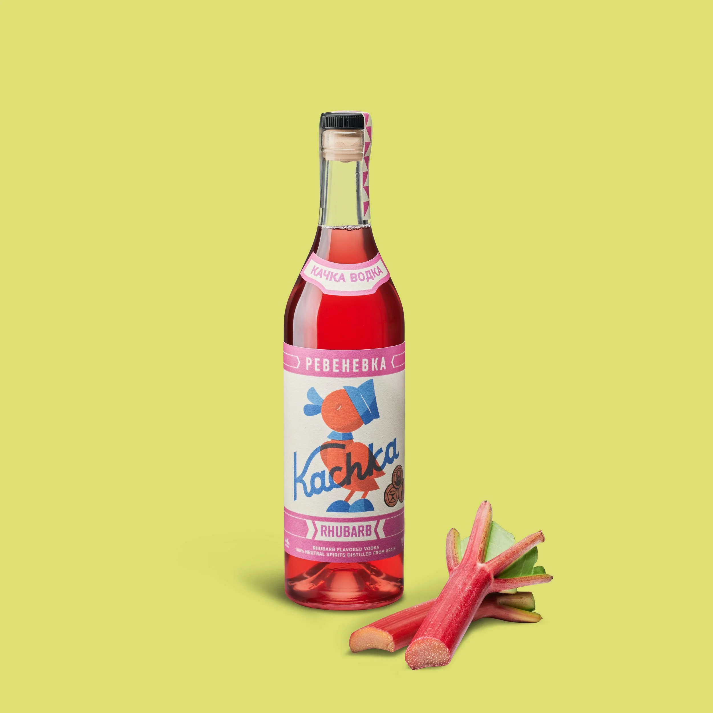 Kachka Rhubarb Vodka - $34.95/ 750ml