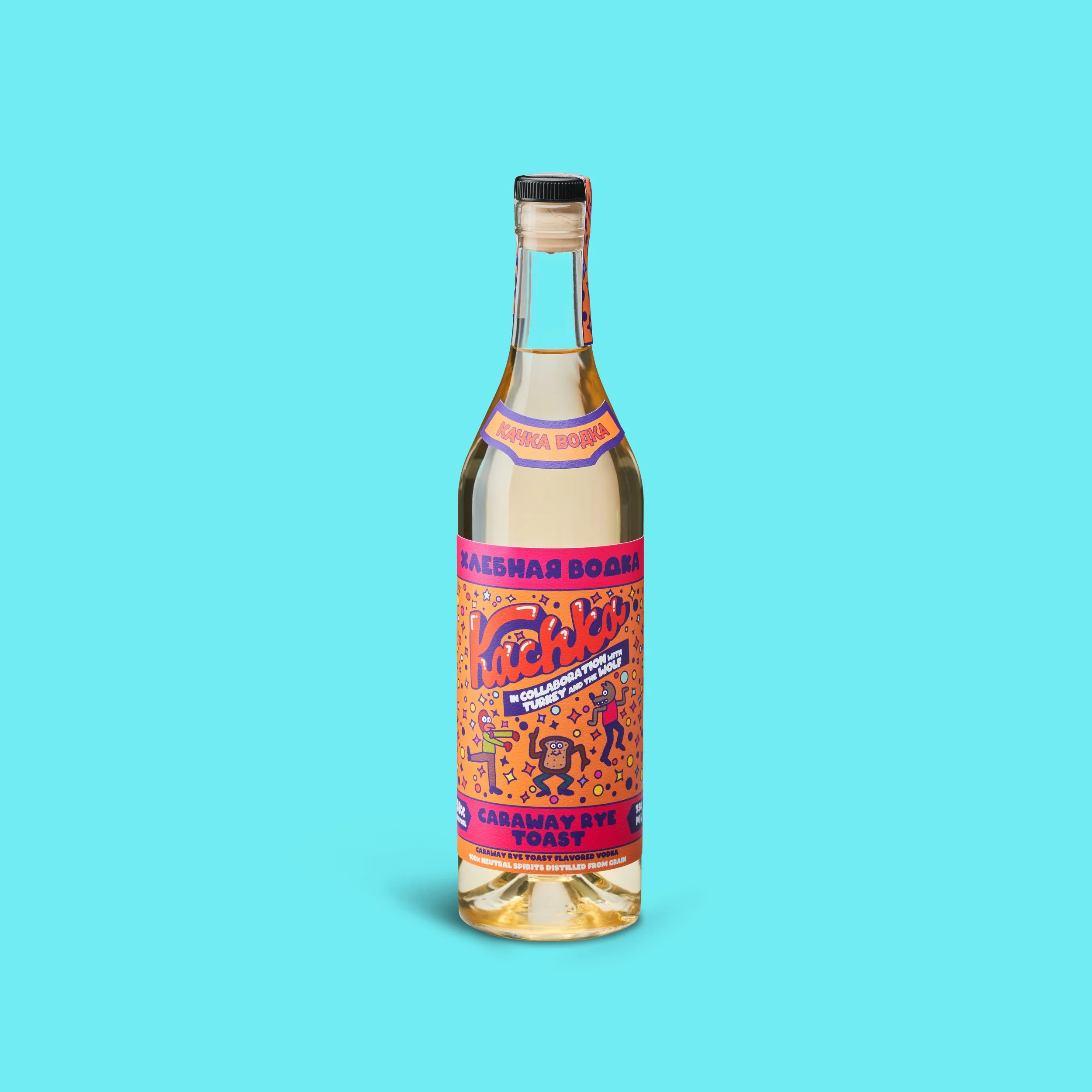 CARAWAY RYE TOAST - COLLABORATION WITH TURKEY & THE WOLF