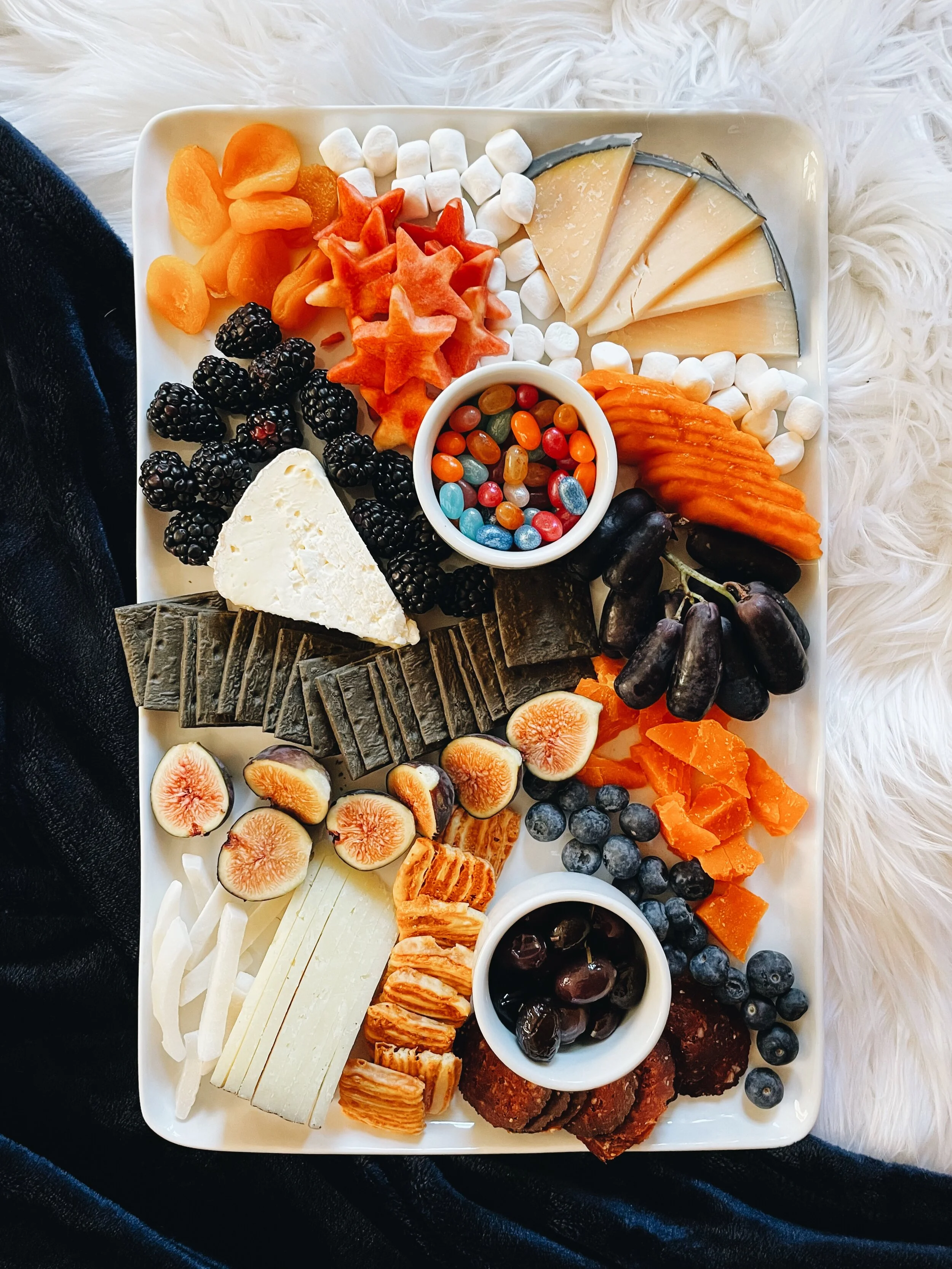 Dark-Side-of-the-Moon Snack Board