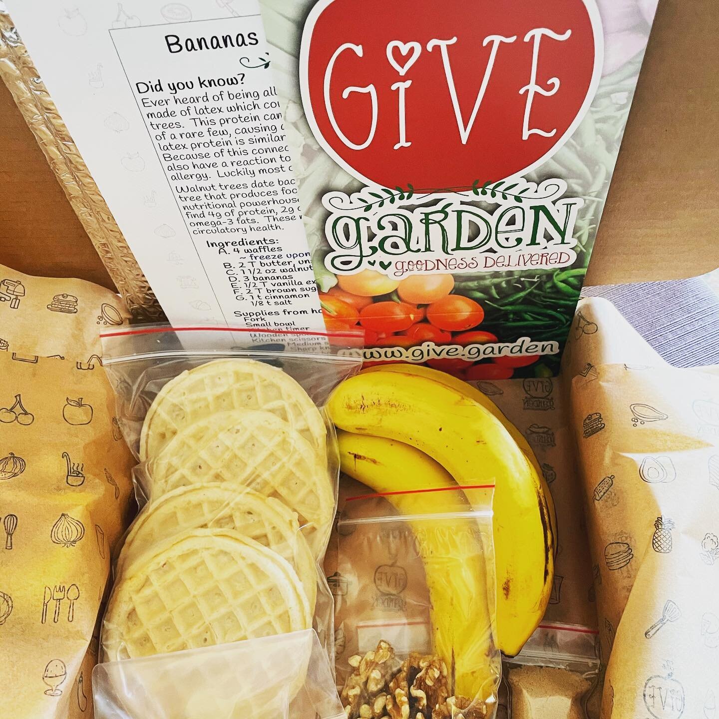 Thanks @givegarden for allowing us to create videos of your upcoming boxes, so they will be available for the people who participate in our fundraiser (more info to come). Can&rsquo;t wait to share some clips! #everyonecancook #kidswithautismcan #yum
