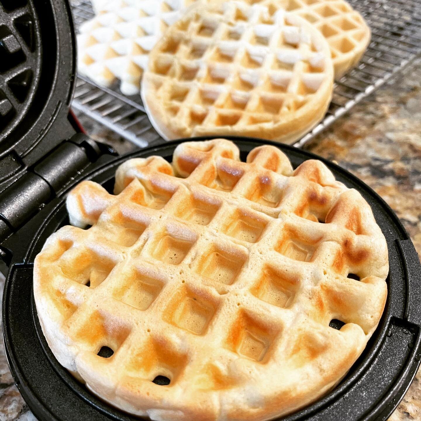 Working on a dairy free waffle recipe for @friendshipcircle thanks for expanding my food skills!  #dairyfree #kidscancook #sensorycooking