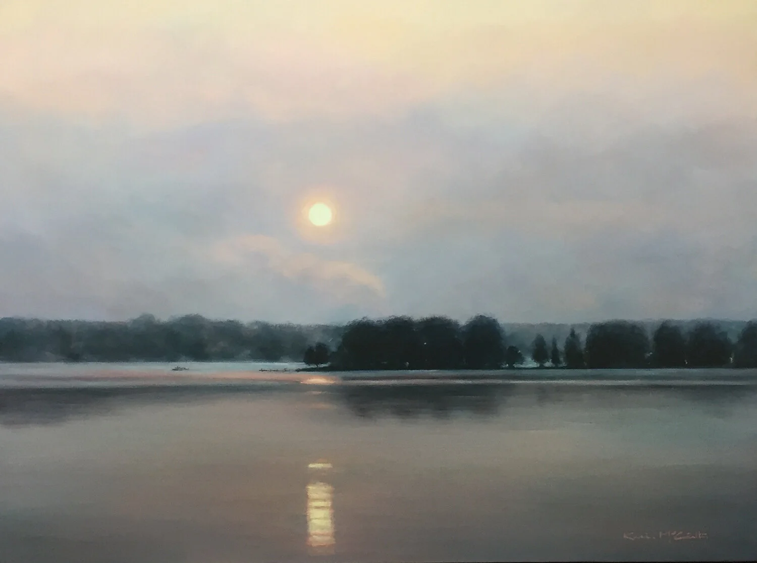 Sunrise on Dallas Lake