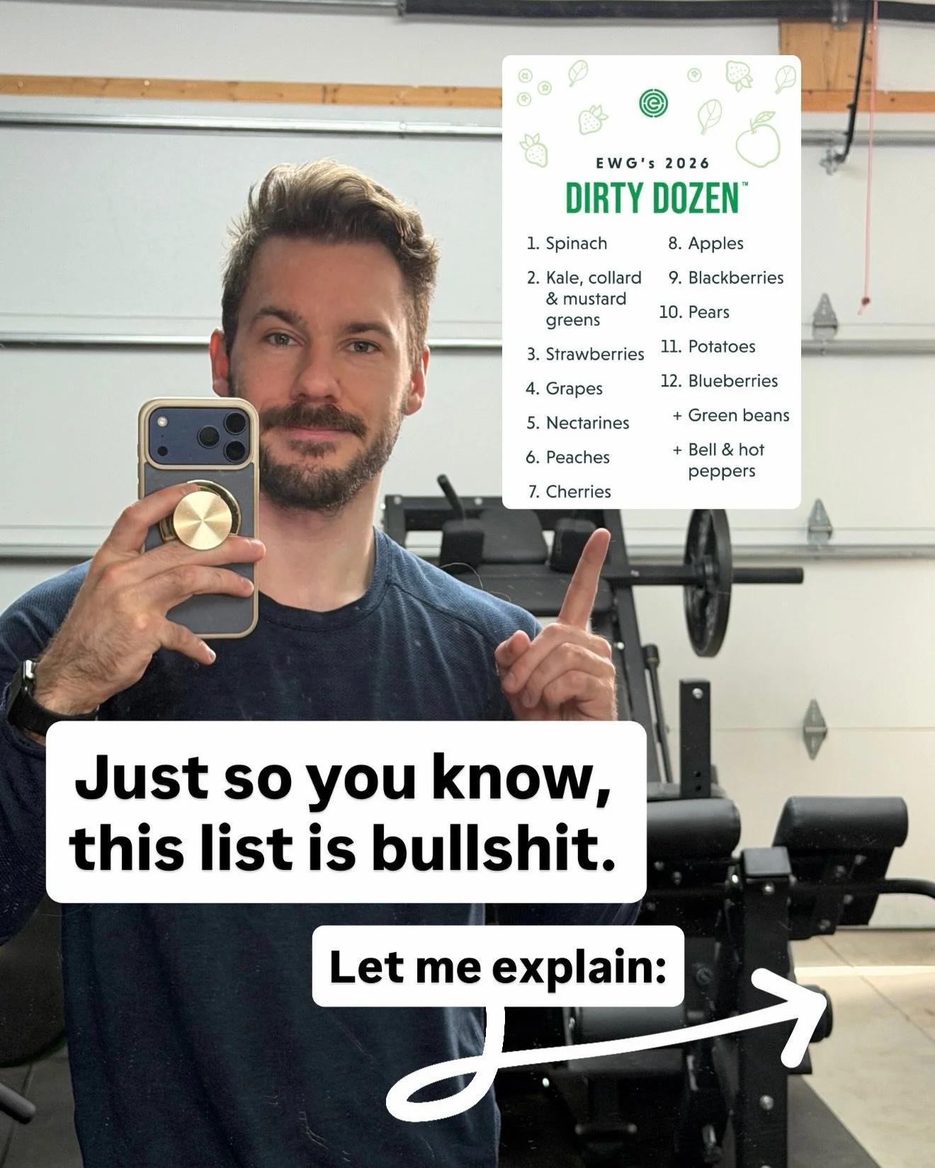 DISREGARD IF YOU&rsquo;RE A BUG 🐛 ⬇️

Organic labeling has this &ldquo;health halo&rdquo; - you *think* that because it says organic, it&rsquo;s better for you.

Or that organic doesn&rsquo;t use pesticides.

Or that it is demonstrably better for th