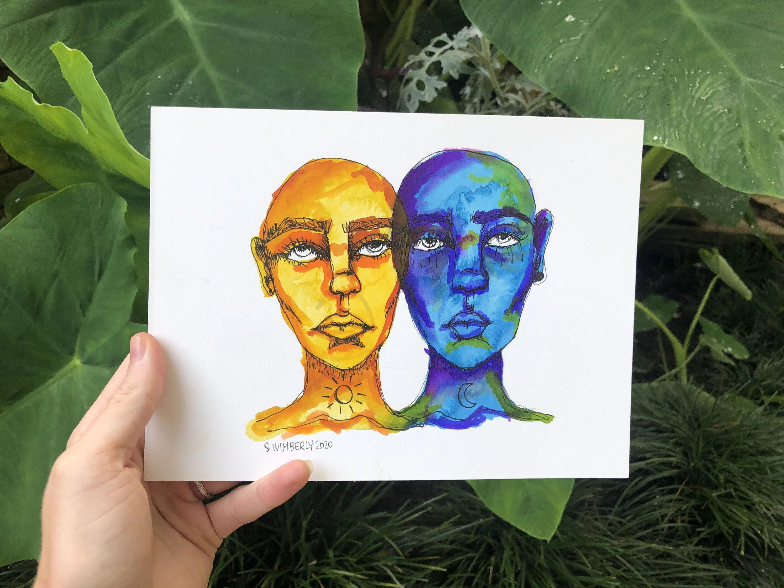 Mother Nature - 2020
Watercolor & Ink