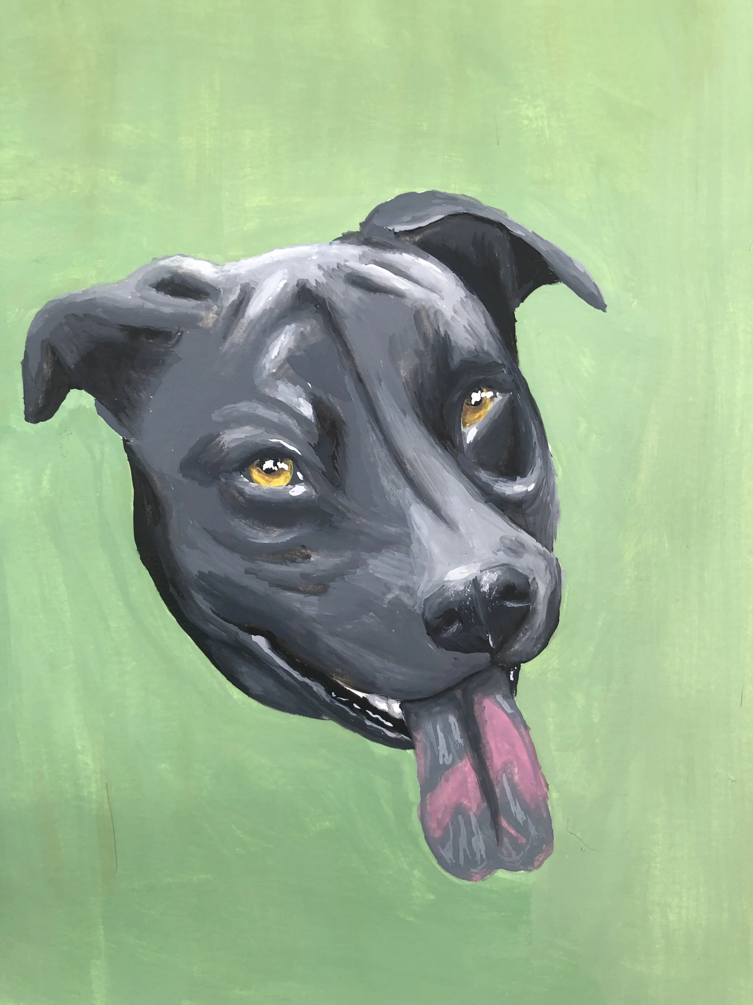 Commission - 2019
Gouache 