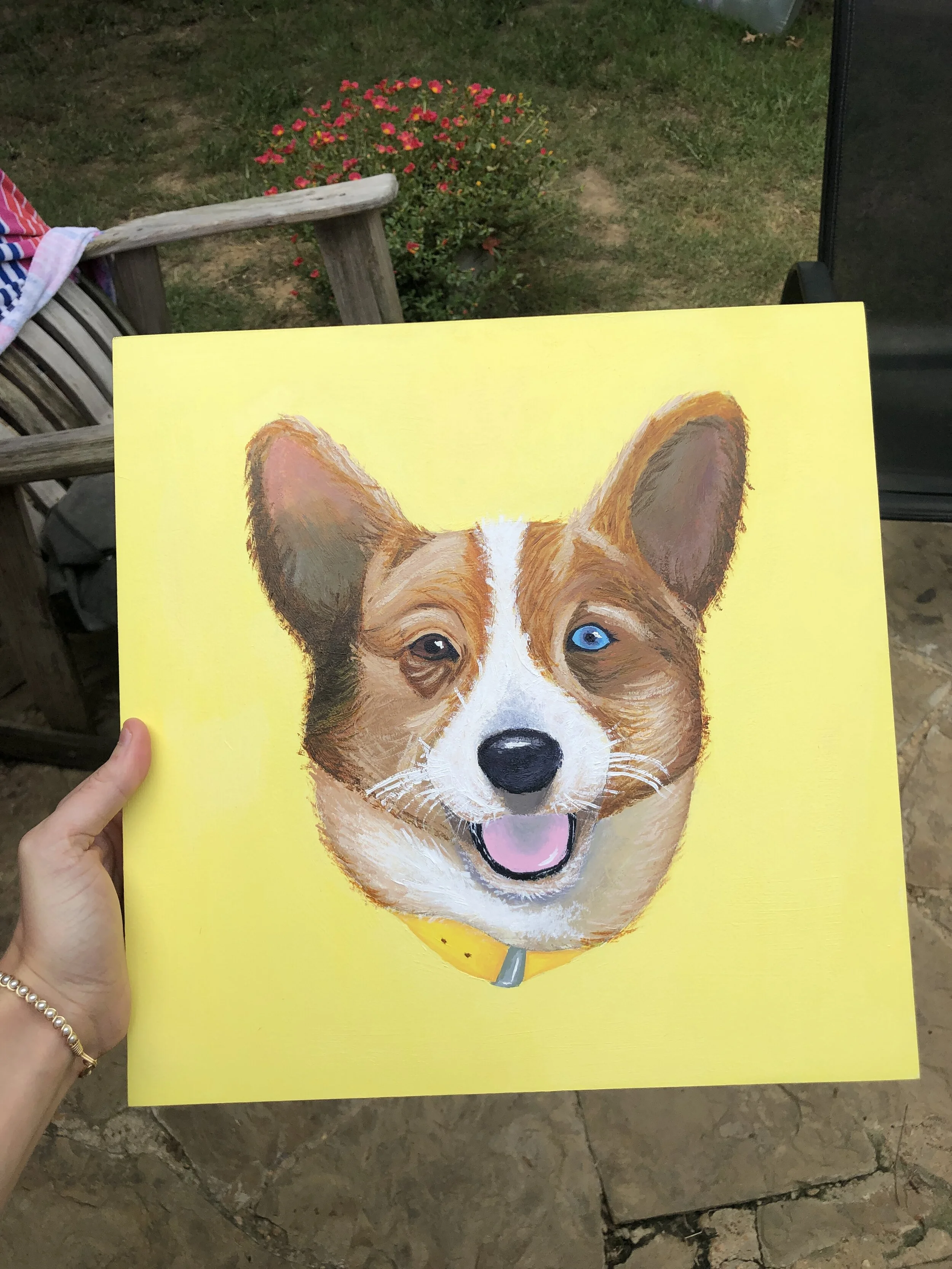 Commission - 2019  
Gouache 