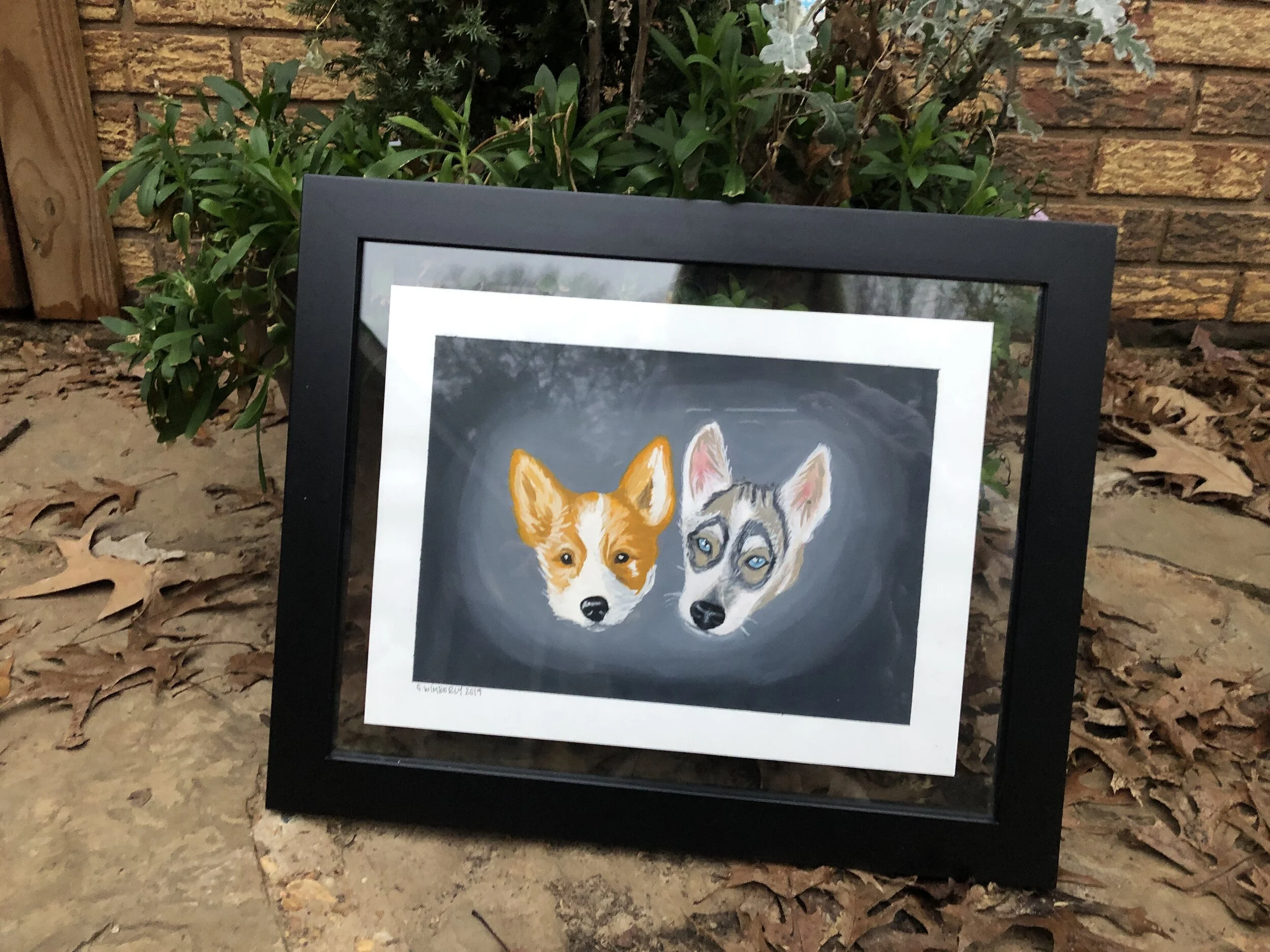 Commission - 2019 
Gouache 