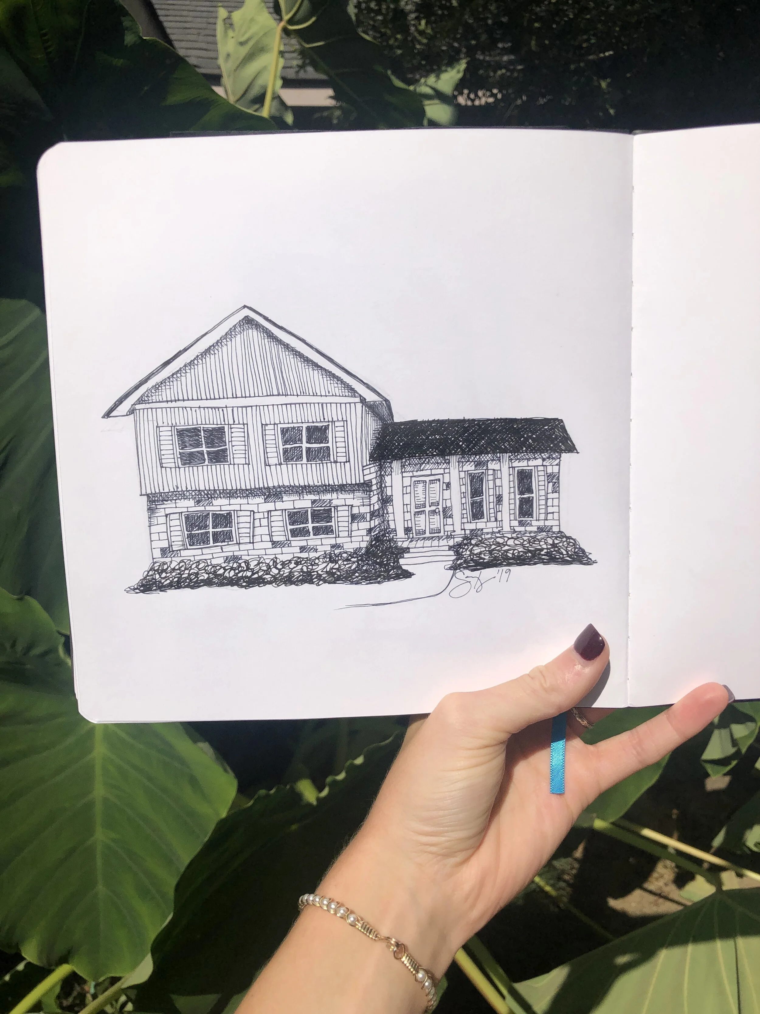 Mimi's House - 2019 
Ink