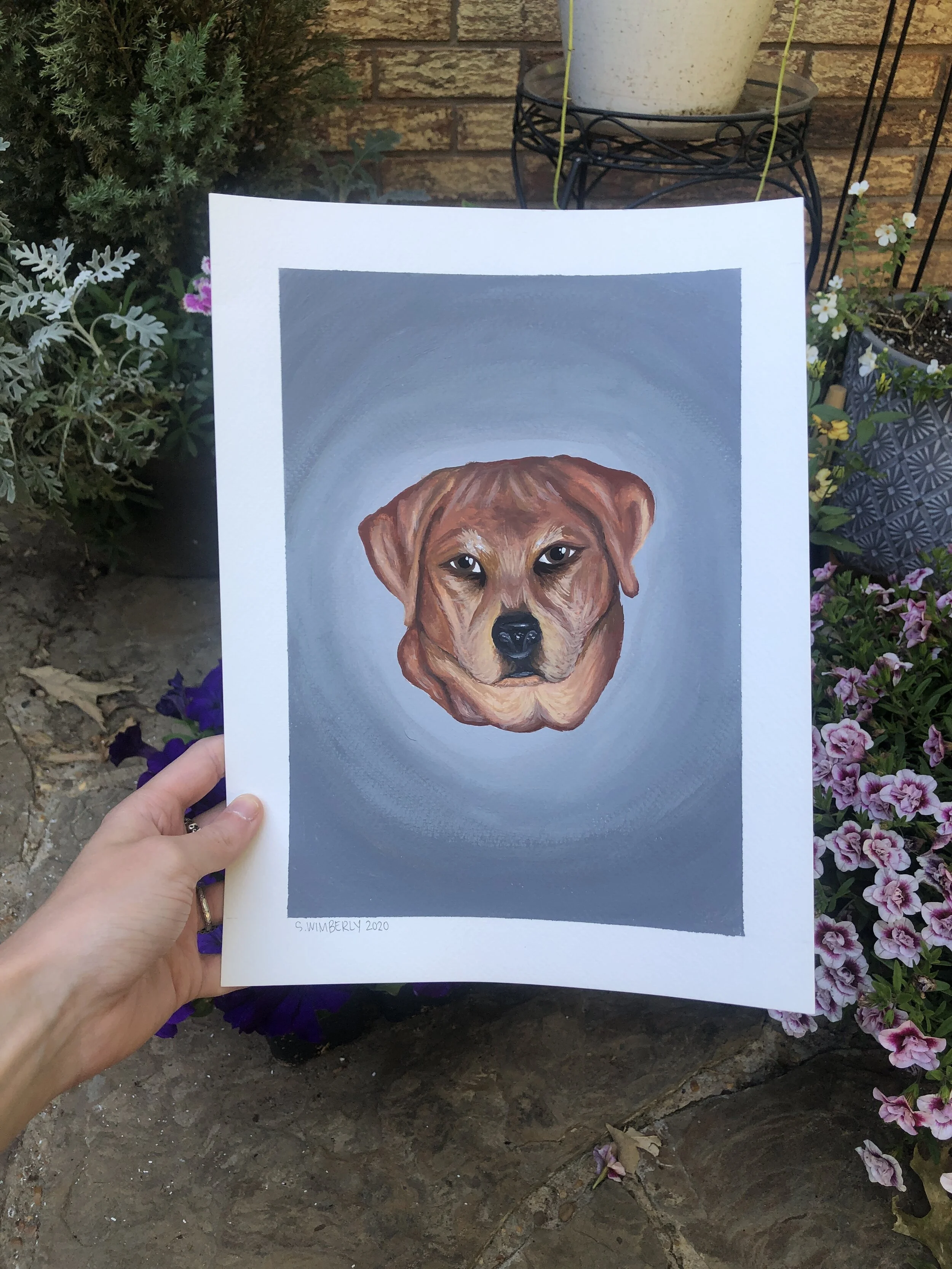 Precious - 2020
Gouache 