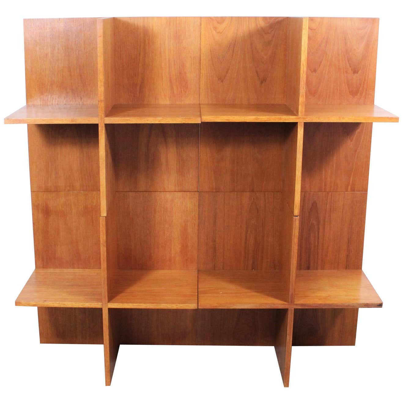 MCM Danish Modern teak bookshelf via 1st Dibs