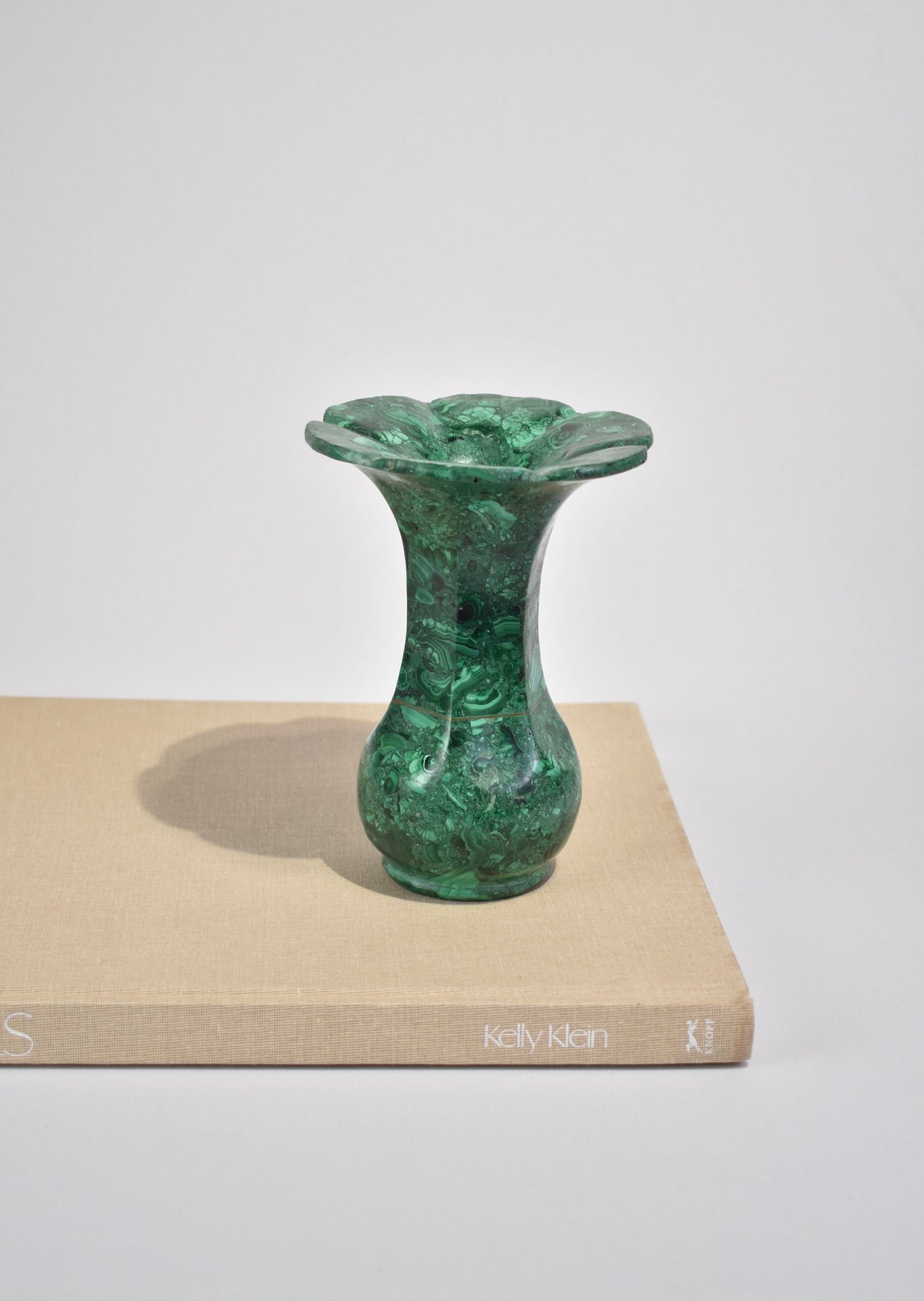 Malachite Vase via Casa Shop