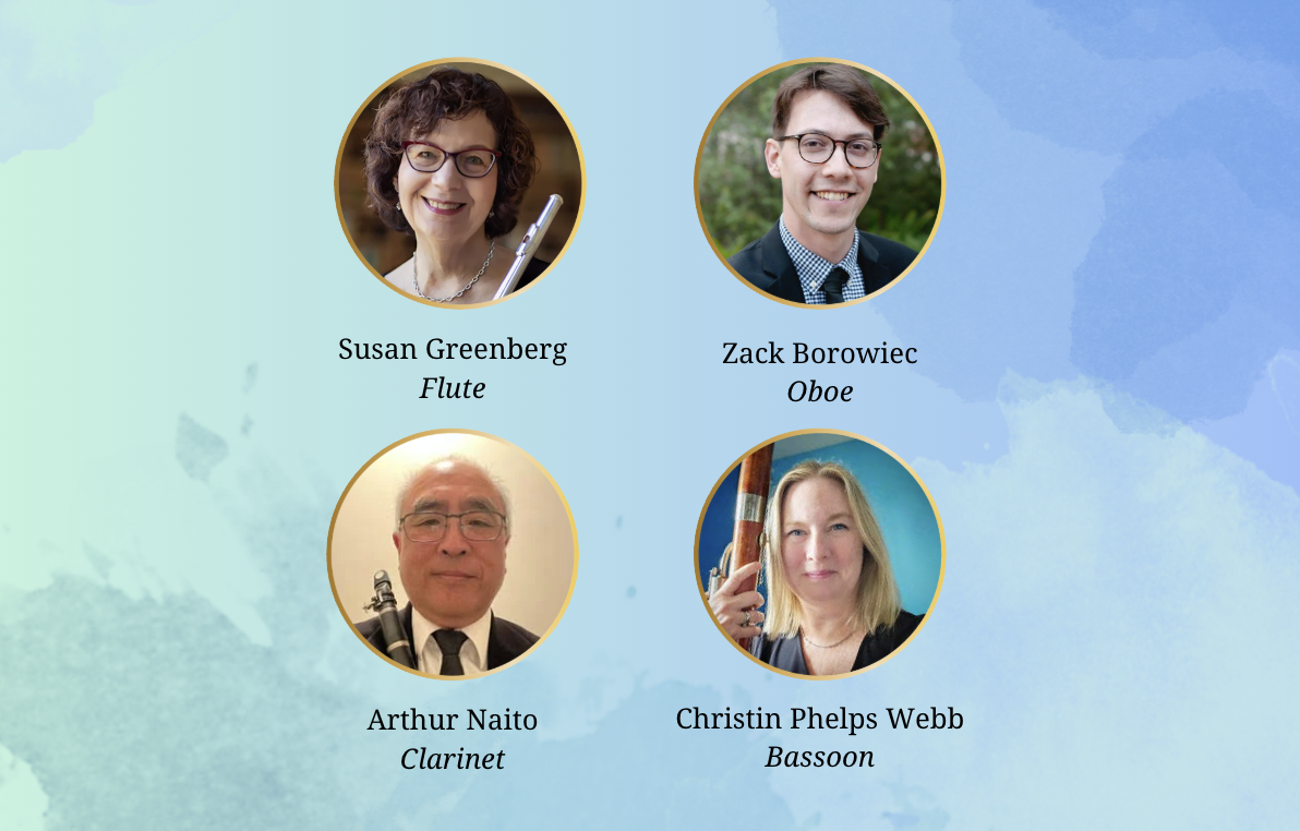 Free Community Concert Featuring Flute, Oboe, Clarinet, & Bassoon