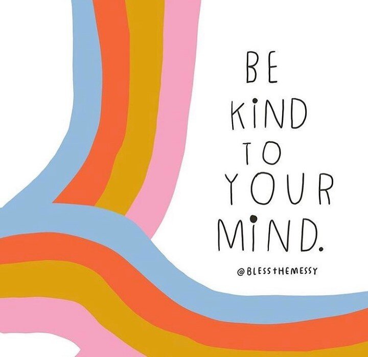✨Be kind to your mind✨⁠
⁠
Next week @cylagrace &amp; I will be having a lil podcast chit chat about a super interesting topic relating to this quote! ⁠
⁠
...So we thought we'd throw in a little multiple-choice so y'all could guess! (Cuz, I mean, why 