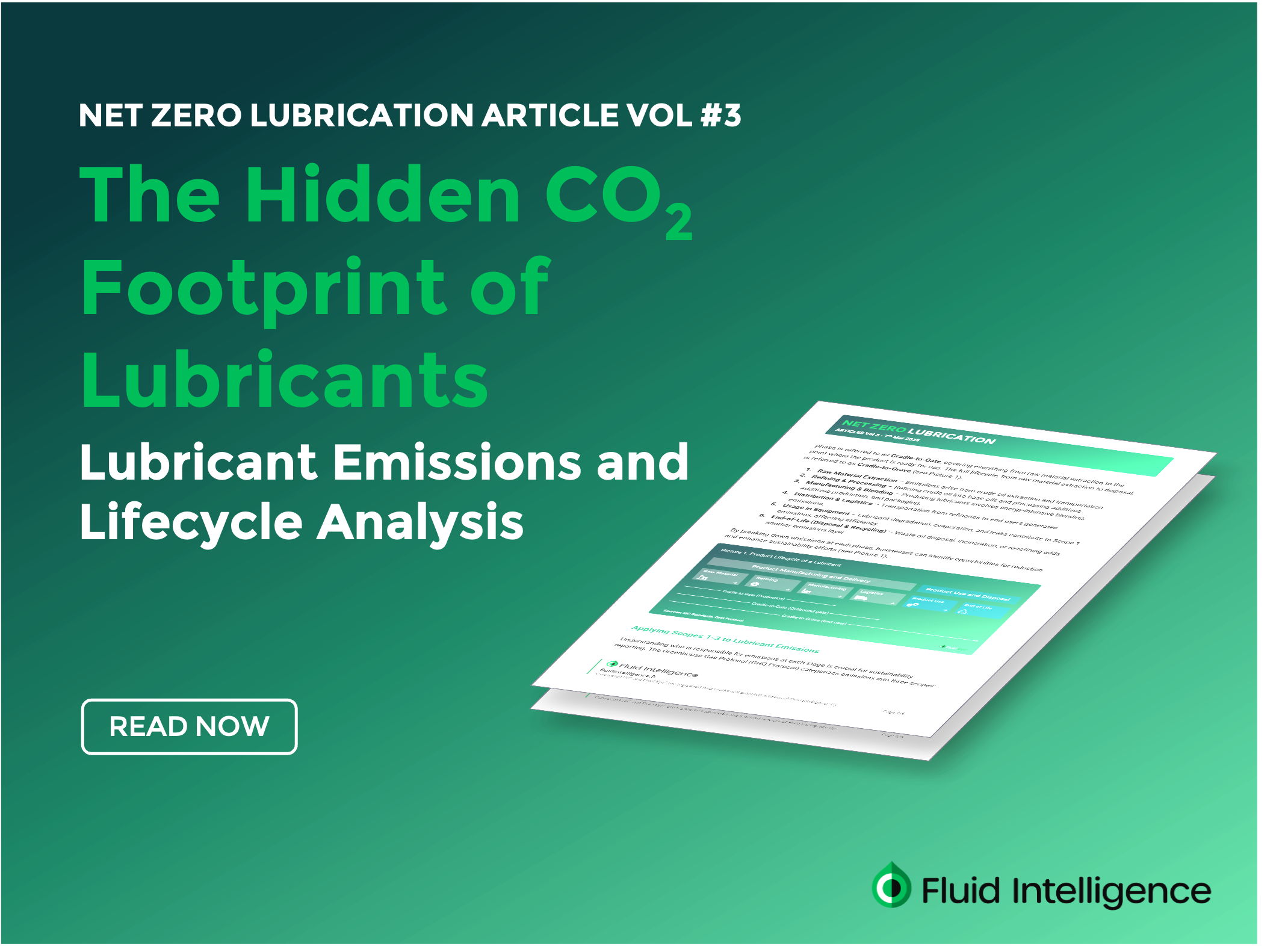 Lubricant Emissions and Lifecycle