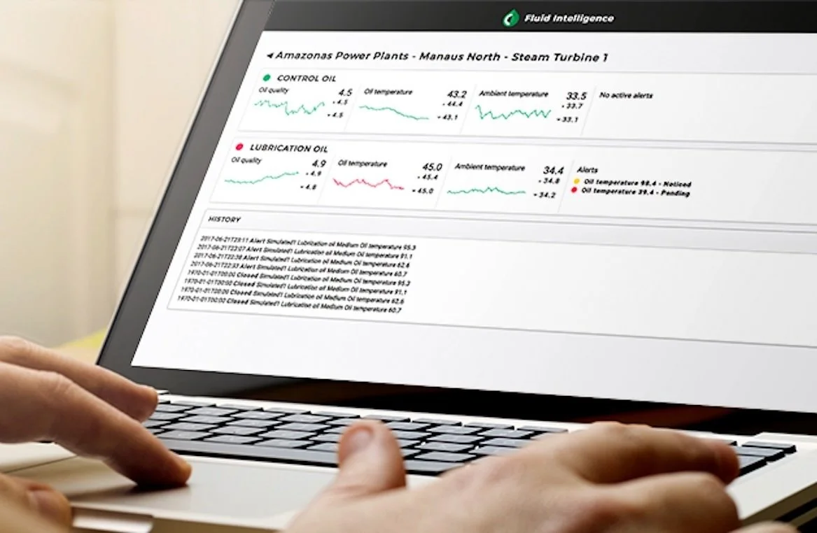 Oil analysis, data management and reporting