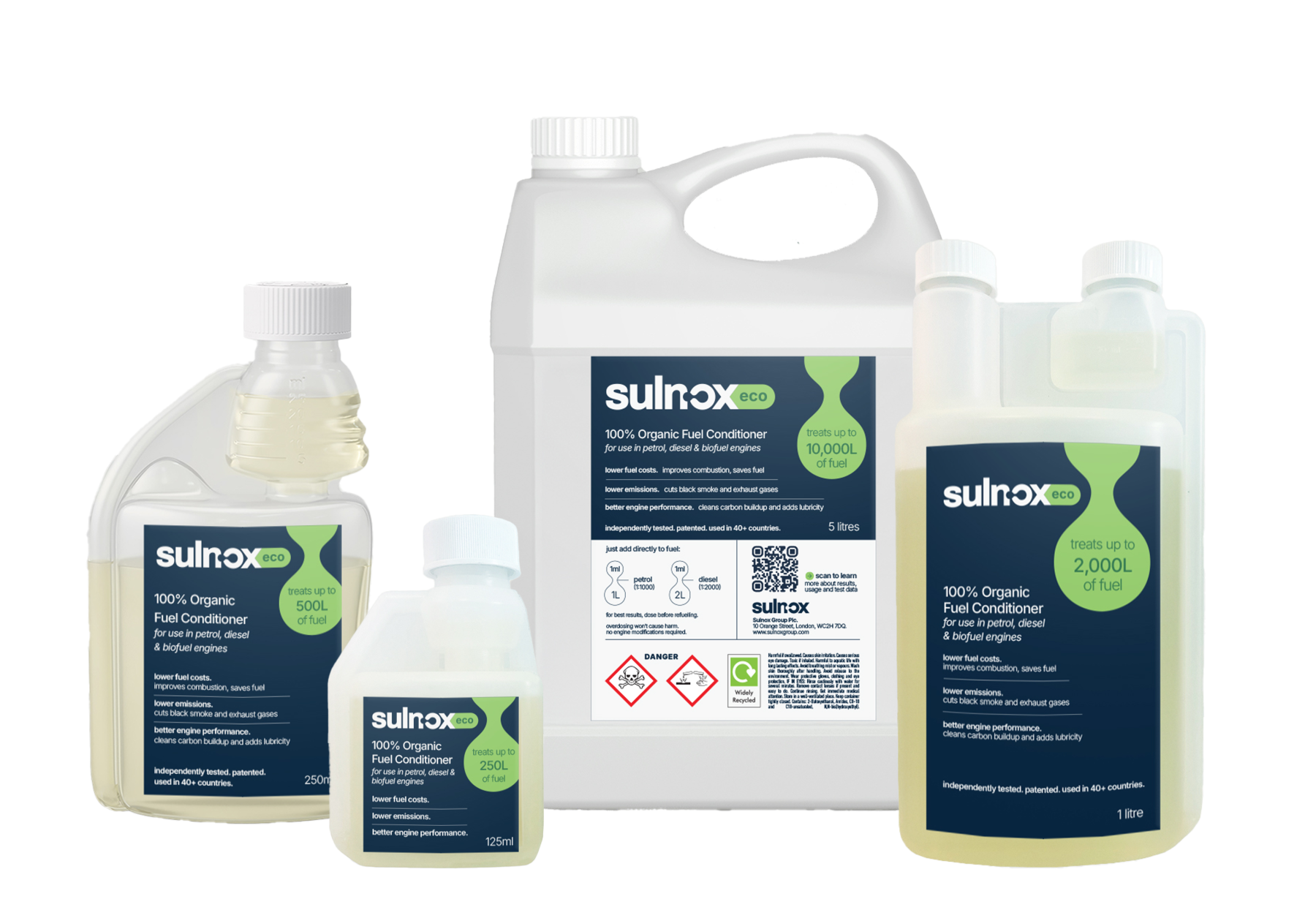 Sulnox Eco Fuel Conditioner product family