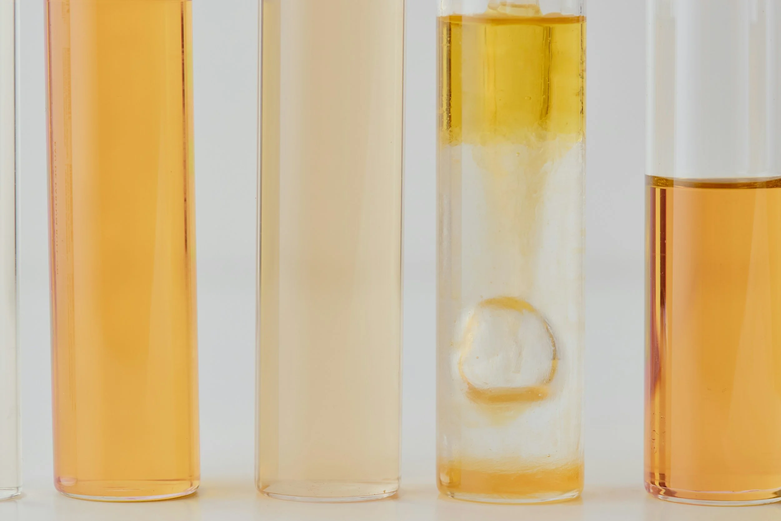 Oil laboratory samples