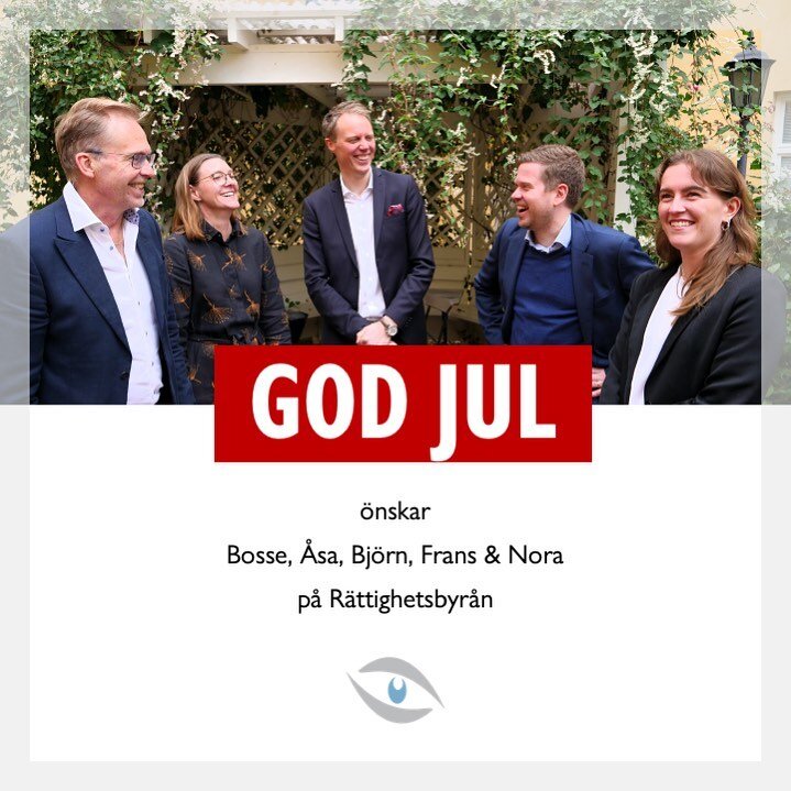 GOD JUL

Vi vill passa p&aring; att &ouml;nska alla uppdragsgivare, f&ouml;ljare, v&auml;nner och kollegor i branschen en riktigt GOD JUL! 

B&auml;sta h&auml;lsningar fr&aring;n v&auml;nnerna p&aring; R&auml;ttighetsbyr&aring;n.
 
#jul #jul2023 #jul