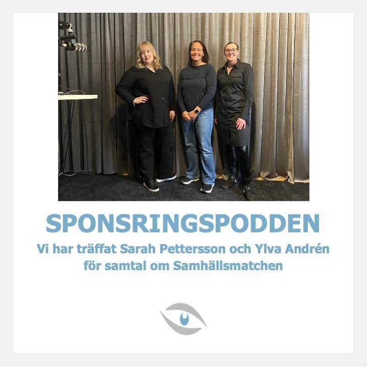 SPONSRINGSPODDEN

Nu finns ett nytt avsnitt av Sponsringspodden ute. Denna g&aring;ng har @80asa tr&auml;ffat Sarah Pettersson fr&aring;n @stenafastigheter och Ylva Andr&eacute;n fr&aring;n @hammarbyfotboll f&ouml;r ett samtal om det framg&aring;ngsr