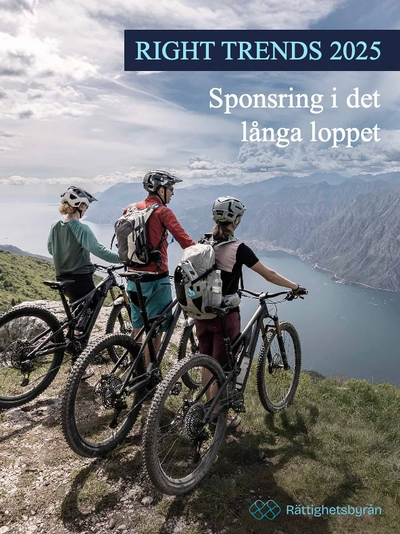 RIGHT TRENDS 2025

📚 Nu &auml;r rapporten Right Trends 2025 klar. &Aring;rets rapport, med rubriken Sponsring i det l&aring;nga loppet, &auml;r den tolfte upplagan sedan starten 2010. Right Trends &auml;r en temperaturm&auml;tare p&aring; utveckling
