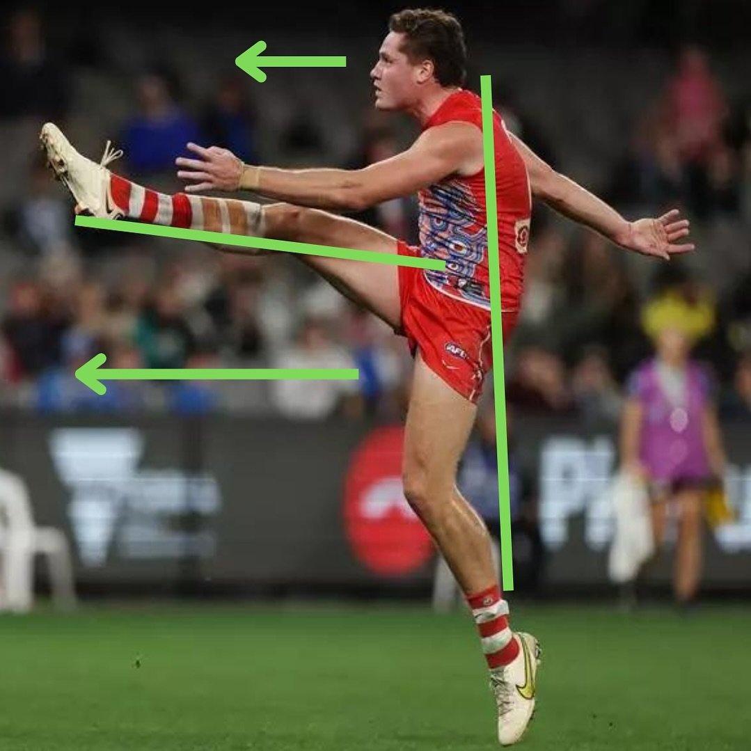 🖼️ Sometimes with pictures you can just tell it&rsquo;s a good kick! 

🦢 @hayden_mclean_ from the @sydneyswans is a pretty accurate shot for goal and if this picture is anything to go by, it&rsquo;s easy to see why! 

👊🏻 Don&rsquo;t over complica