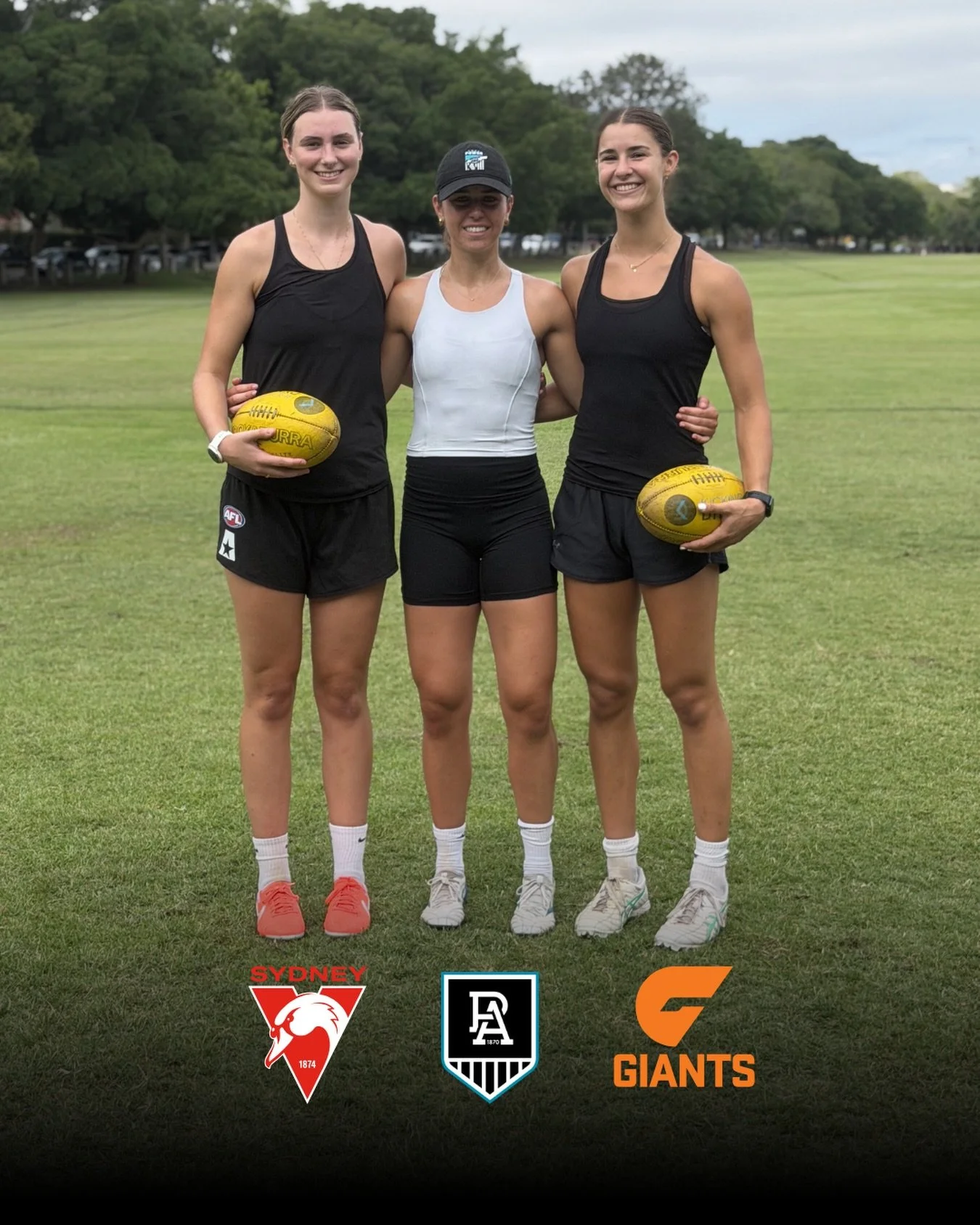 3 players, 3 clubs, 1 mission. 🏆

To take their skills to another level this upcoming @aflwomens season! 📈 

After another great year last year, @pafc_w &lsquo;s @ellaheads is looking to continue that form this year! 🔥 

And can&rsquo;t wait to se
