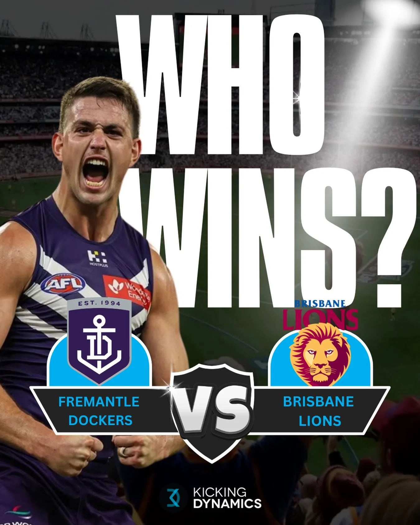 Who are you tipping for tomorrow&rsquo;s Grand Final? 🏆 

It&rsquo;s going to be special either way! Brisbane playing for 3 in a row, whilst Fremantle looking for their very first one! 🥇 

Our tips:
Premiers🏆 @freodockers 
Norm Smith🏅 @calebseron