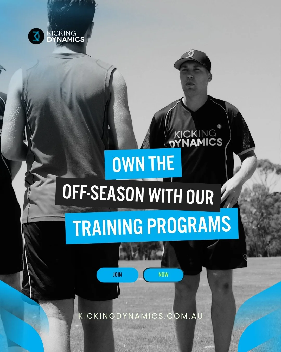 🏉 READY TO TAKE YOUR GAME TO THE NEXT LEVEL? 🔥

Our 2️⃣ off-season footy programs are starting soon! ⏰ 

Now&rsquo;s the time to sharpen your skills, improve your kicking technique and build the confidence to perform when it matters. 2027 starts no