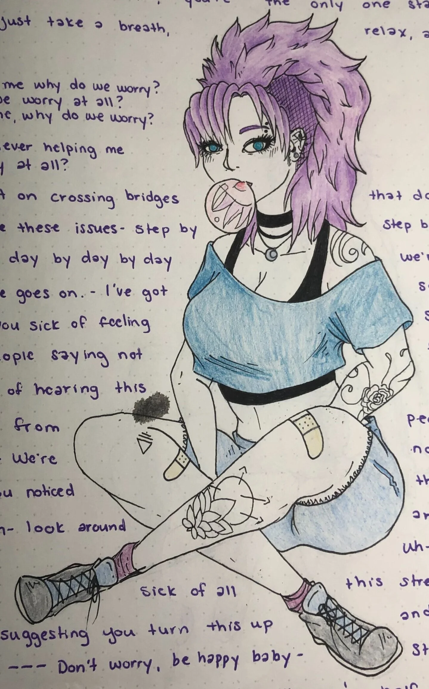 Inspired by the song: Why Worry? by Set It Off