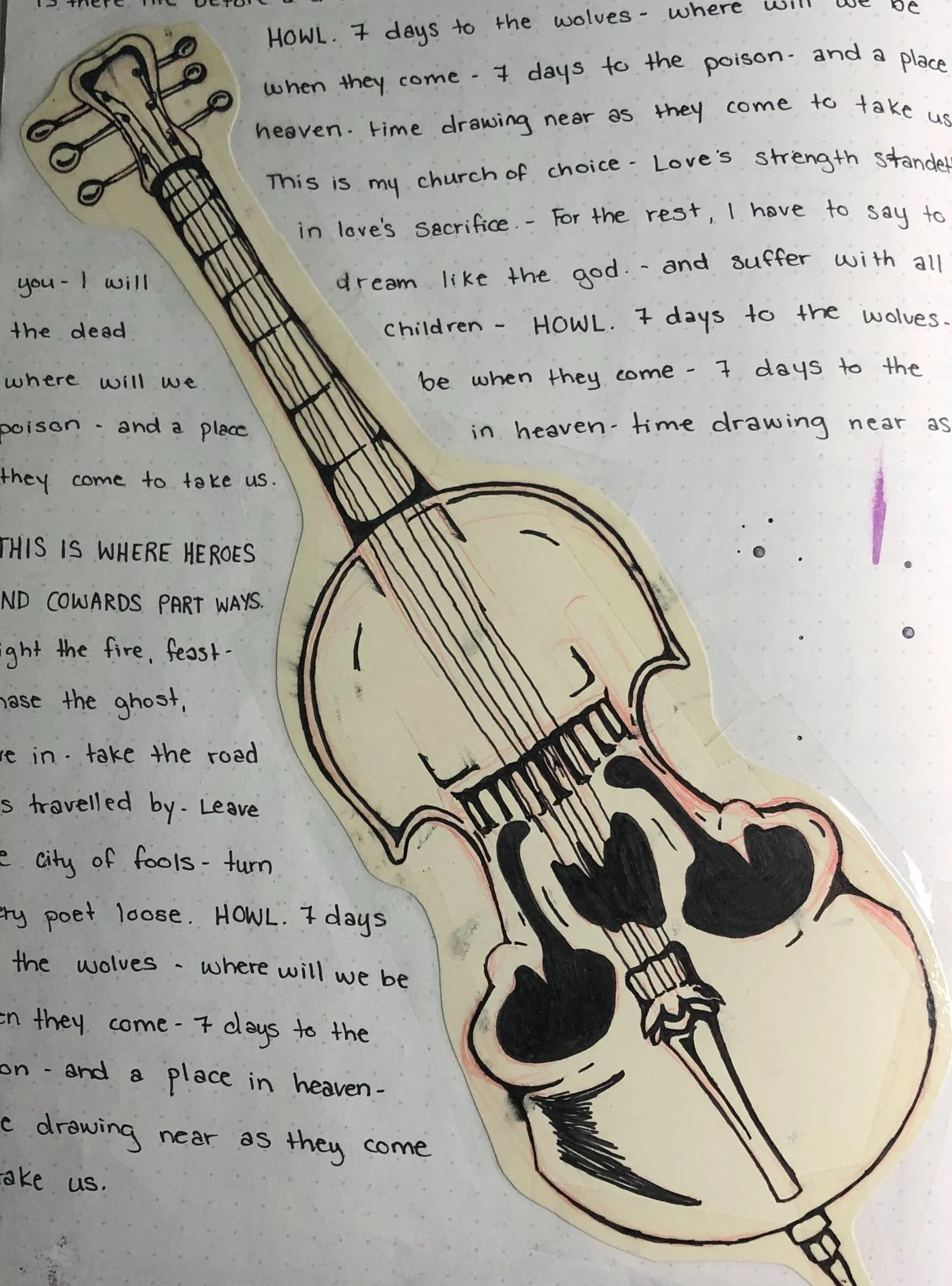 Surrounding lyrics from 7 Days to the Wolves - Nightwish