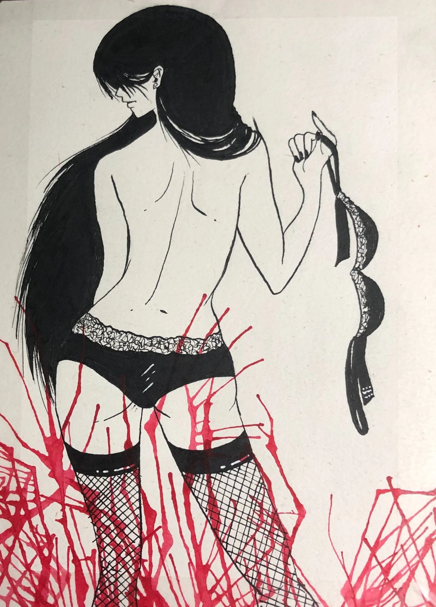 Inspired by the song: You Make Me Wanna Die - The Pretty Reckless