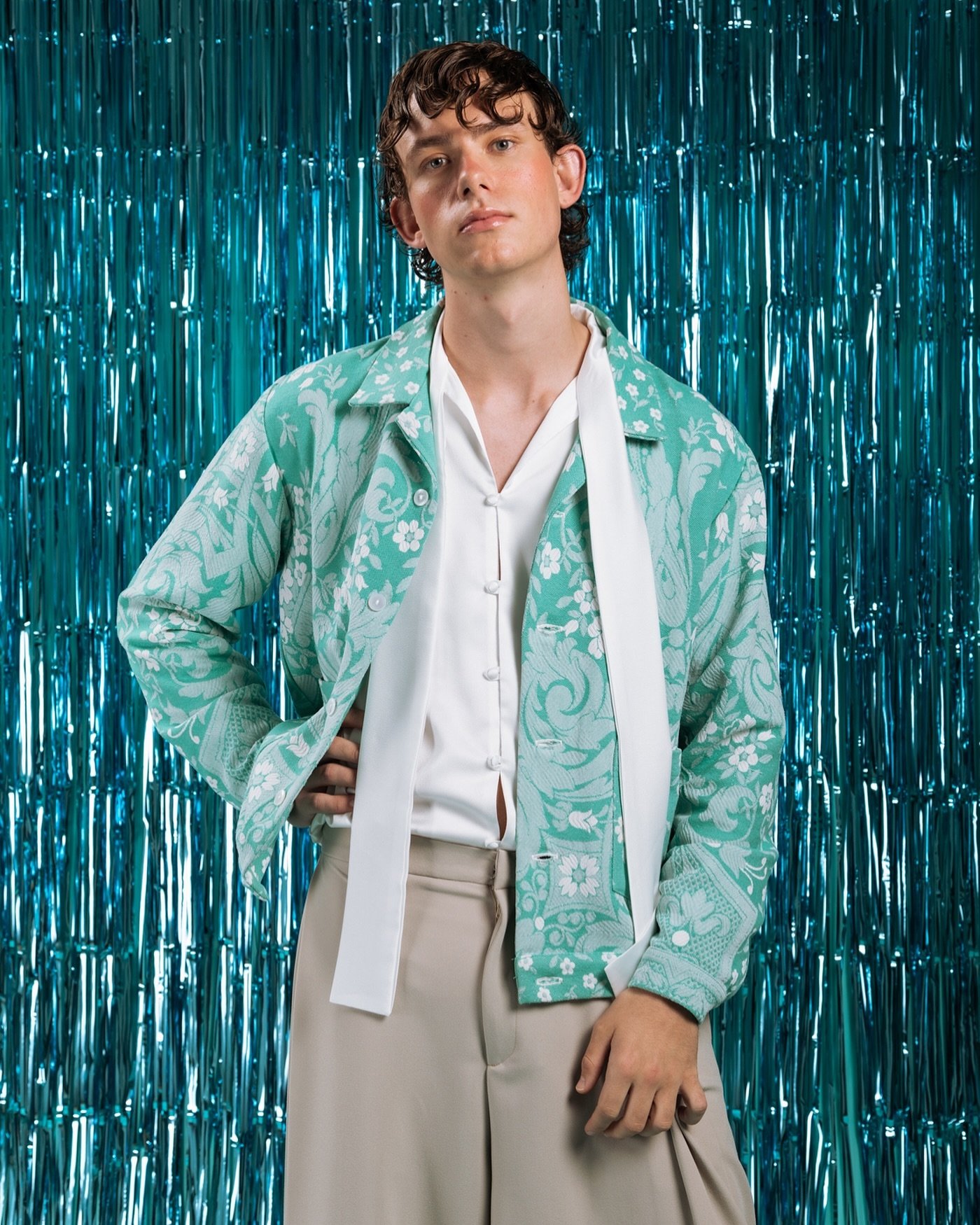 💘🎈🎉🪩🍸 R.S.V.P. Is for every guest at the party. Whether you&rsquo;re the guest of honour or just giving main character energy we have you covered.

David wears our gorgeous new one-of-a-kind repurposed ♻️ 🌎 &lsquo;Munro&rsquo; jacket - availabl