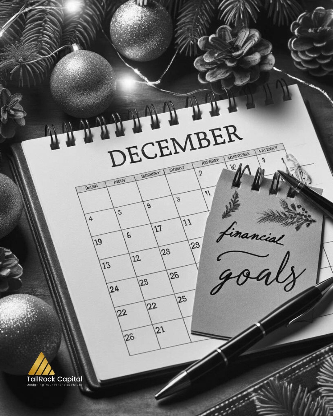 🌟 As December rolls in, it's a crucial time for financial reflection and planning.

Did you know that setting clear financial goals can increase your chances of success by over 50%?

As we approach 2024, let's discuss our ambitions. What are your fi