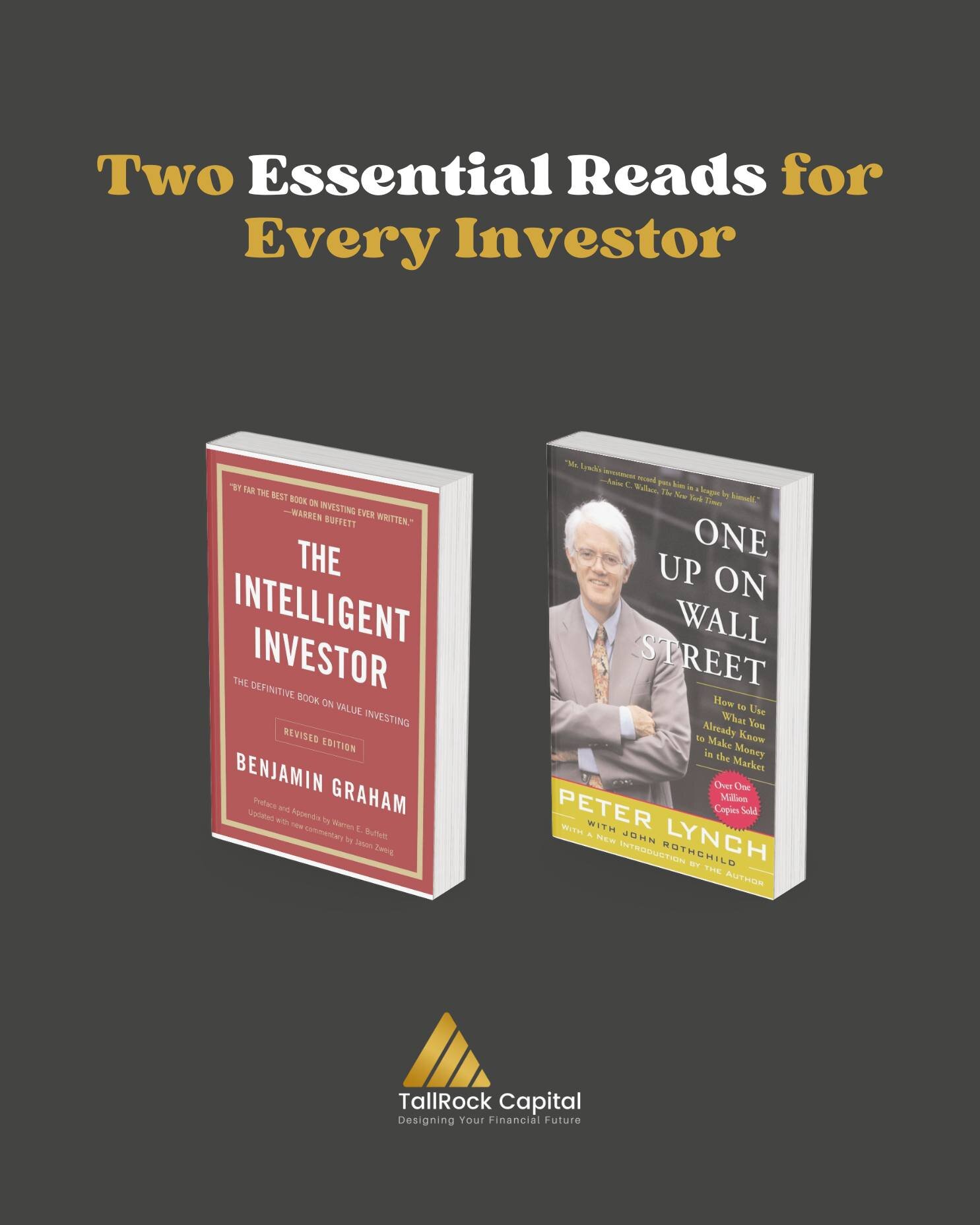 Dive into the world of investing with two timeless classics! 📚

Whether you're a newbie in the stock market or a seasoned investor, these books are a must-have in your financial library.

1️⃣ 'The Intelligent Investor' by Benjamin Graham: Uncover th