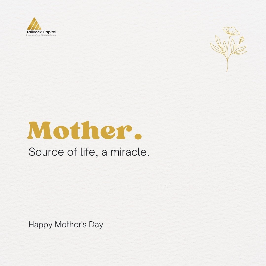 To all the moms who nurture dreams and build futures, Happy Mother&rsquo;s Day! Your strength and wisdom inspire us every day. 💐

At TallRock Capital, we&rsquo;re proud to support mothers in securing their family&rsquo;s financial well-being.

Let&r