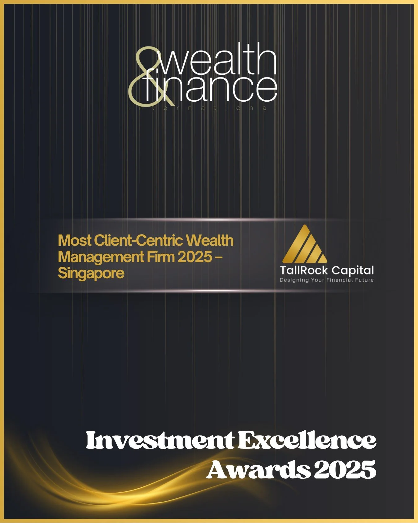 Great wealth management isn&rsquo;t only about numbers &mdash; it&rsquo;s about listening, empathy, and partnership.

That&rsquo;s what we&rsquo;ve always believed at TallRock Capital, and we&rsquo;re deeply honoured to see that recognised by Wealth 