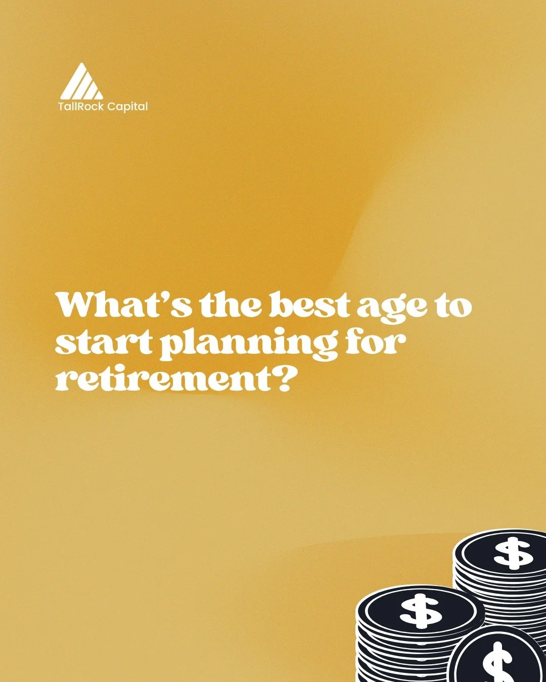 The best time to start planning for retirement was yesterday.
The second-best time is now.

As we approach the end of another year, it&rsquo;s easy to focus on short-term goals &mdash; new projects, career milestones, travel plans. But time moves qui