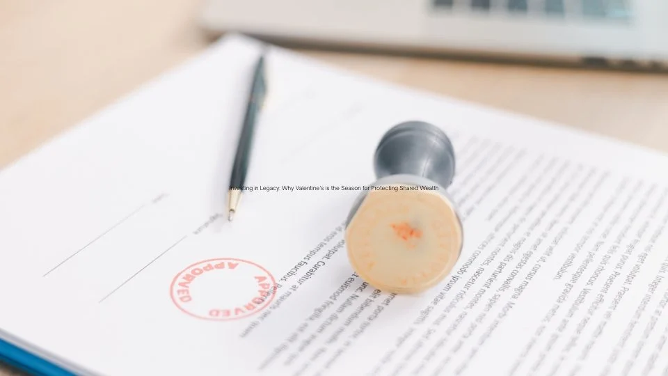 : Legal trust documents and estate planning for family wealth protection.