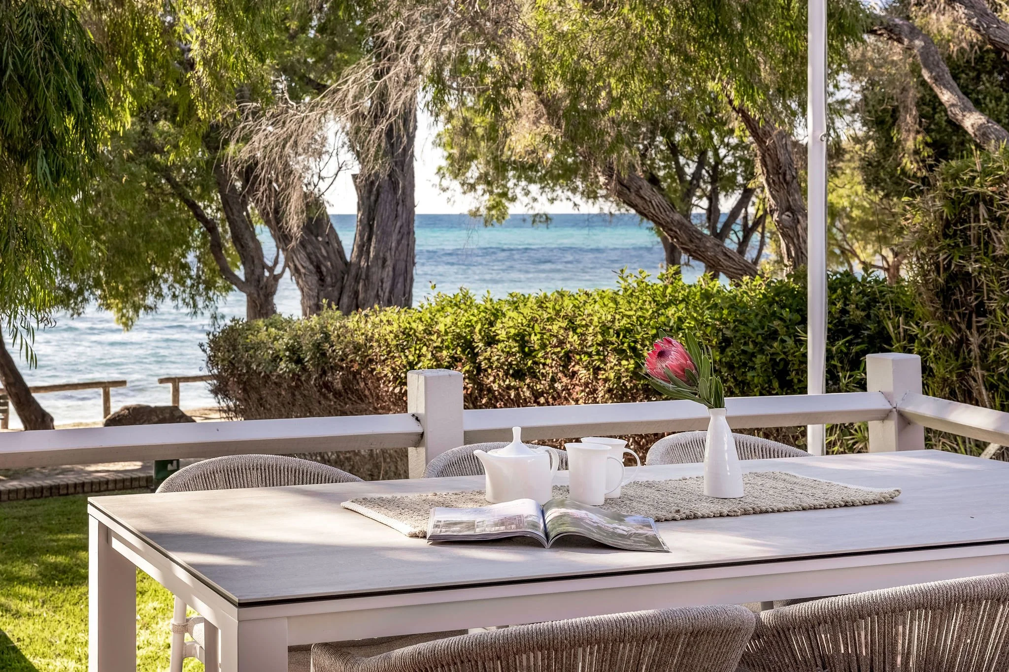 beachfront holiday home