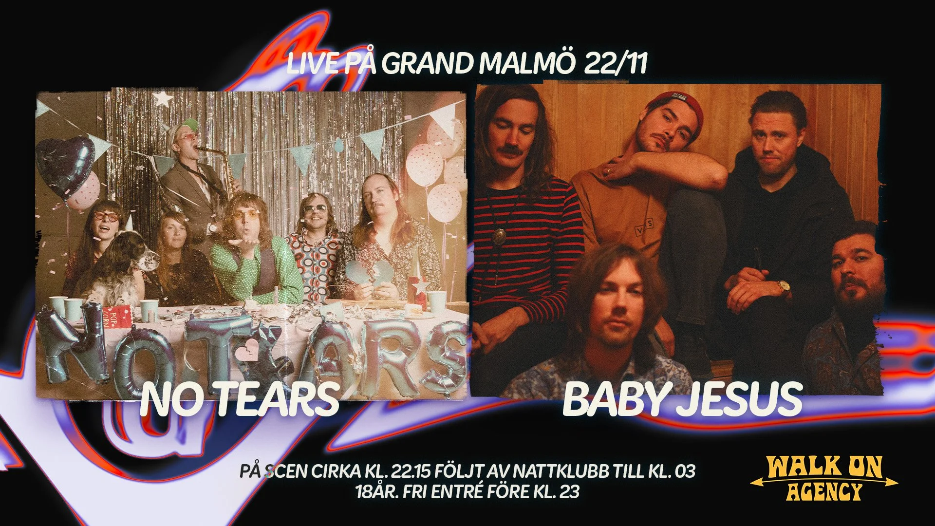 Live: No Tears + Baby Jesus