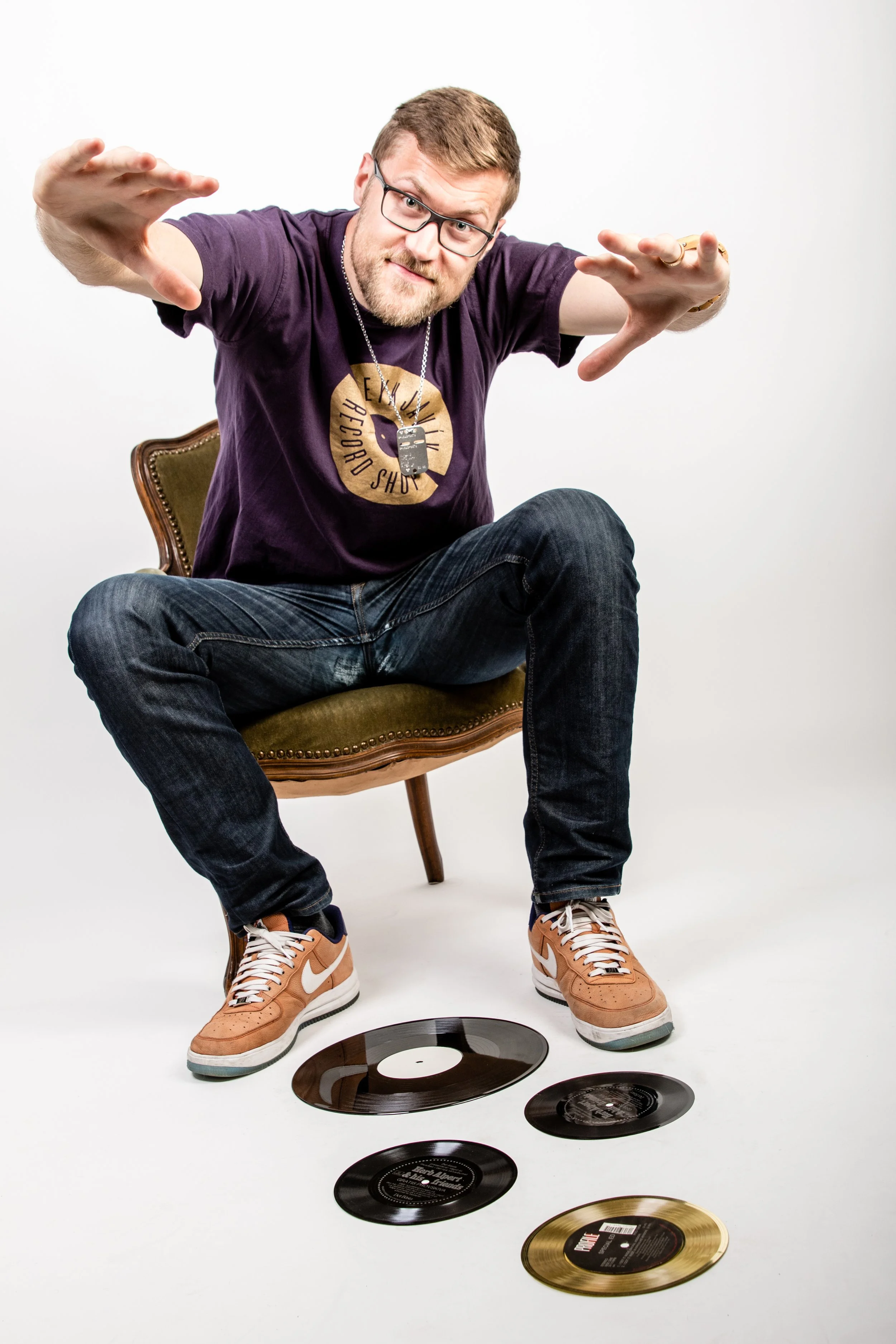 Dj Tableturnah i loungen