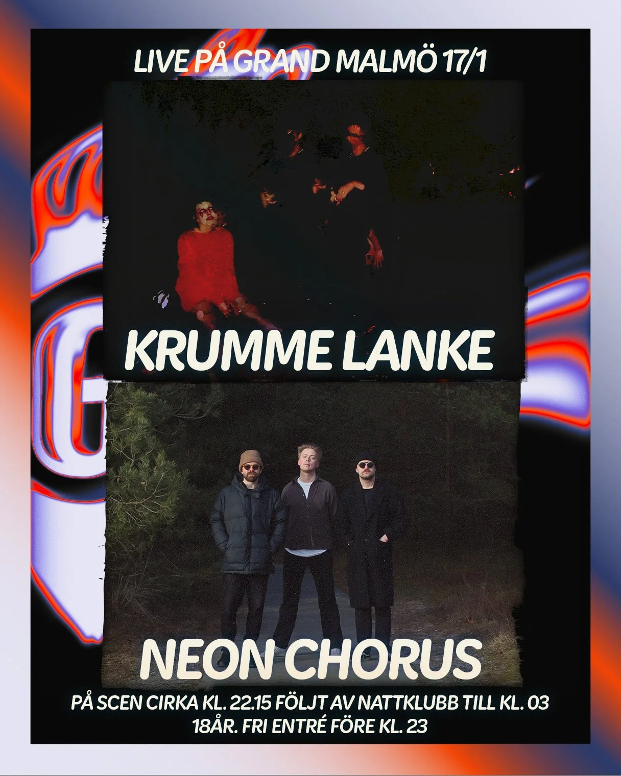 Live: Krumme Lanke + Neon Chorus