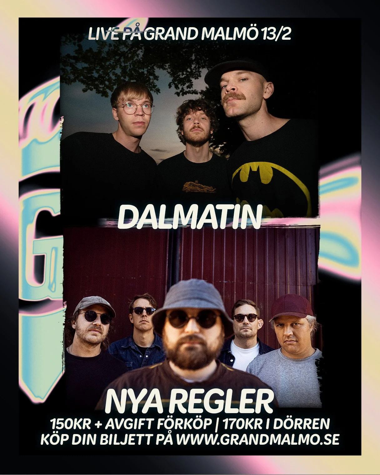 Live: Dalmatin + Nya regler